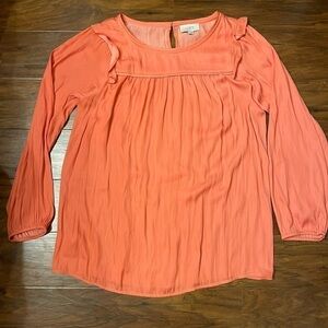 Loft 3/4 Sleeve Blouse Size S